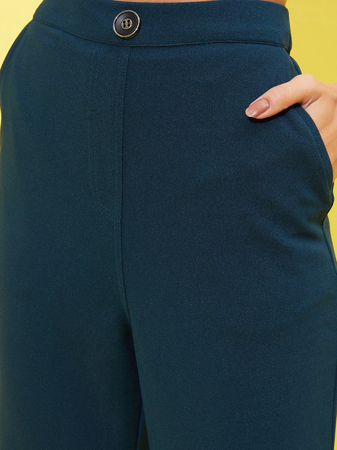 Athena Women Comfort High-Rise Trousers - Athena Lifestyle