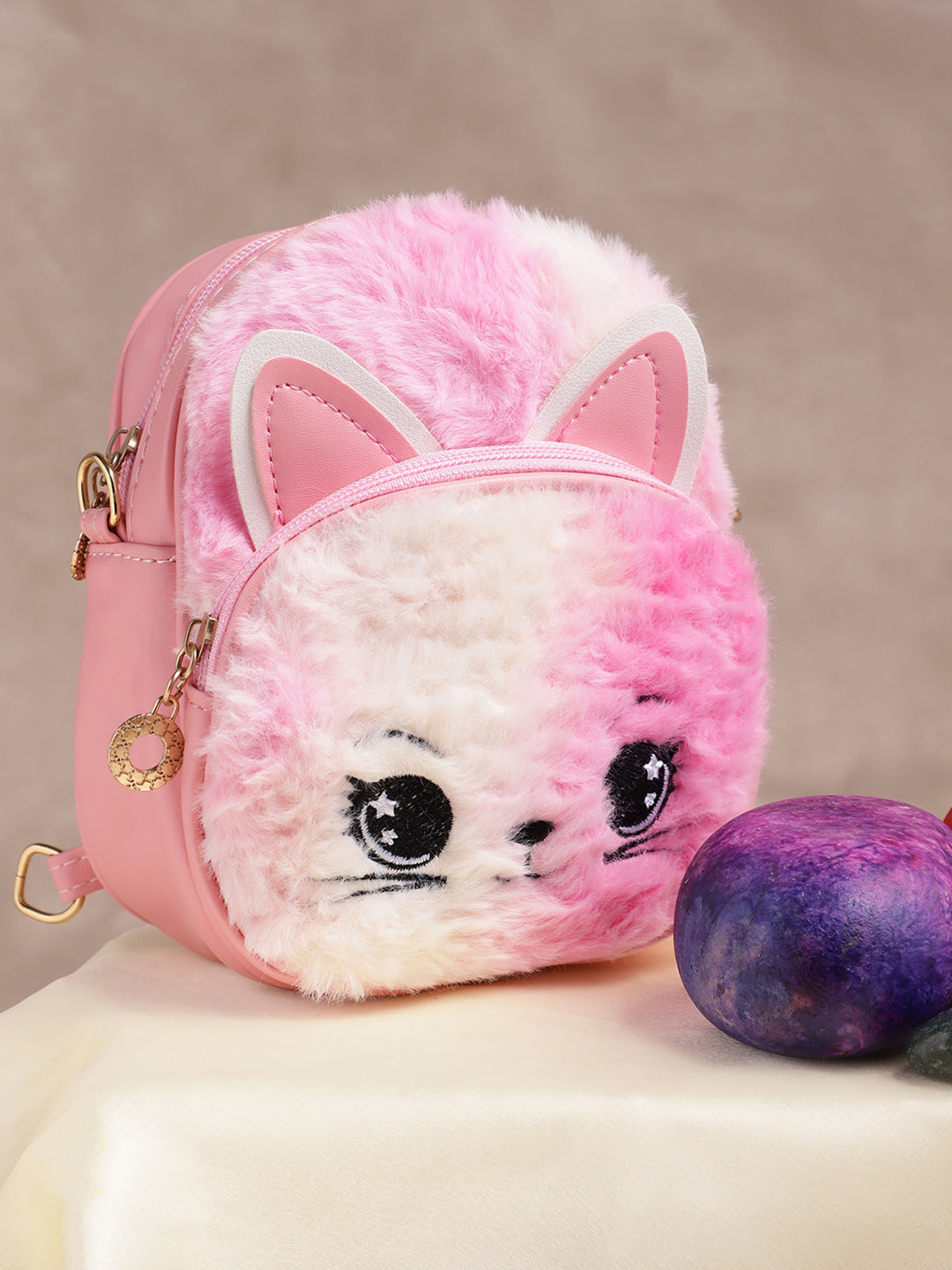 Athena Kids Pink Embellished Small Backpack - Athena Lifestyle