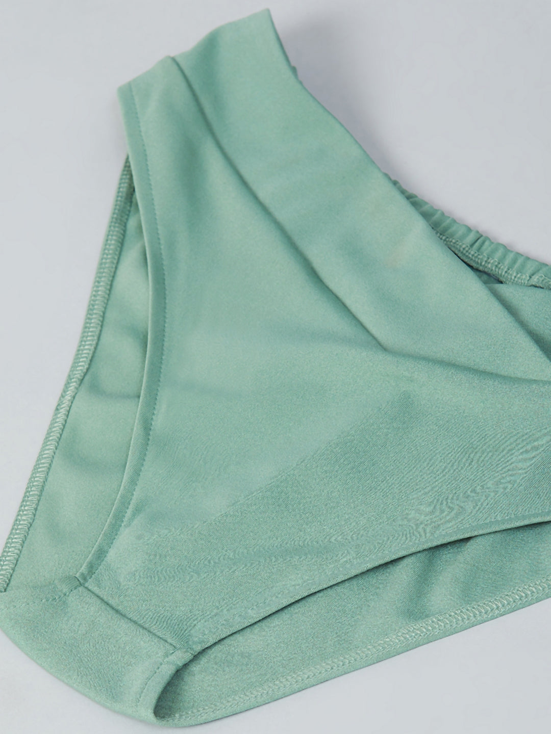 Athena Women Sea Green Solid 2-Piece Swimwear - Athena Lifestyle
