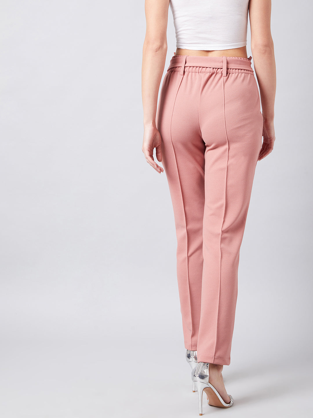 Athena Women Rose Smart Slim Fit Peg Trousers - Athena Lifestyle