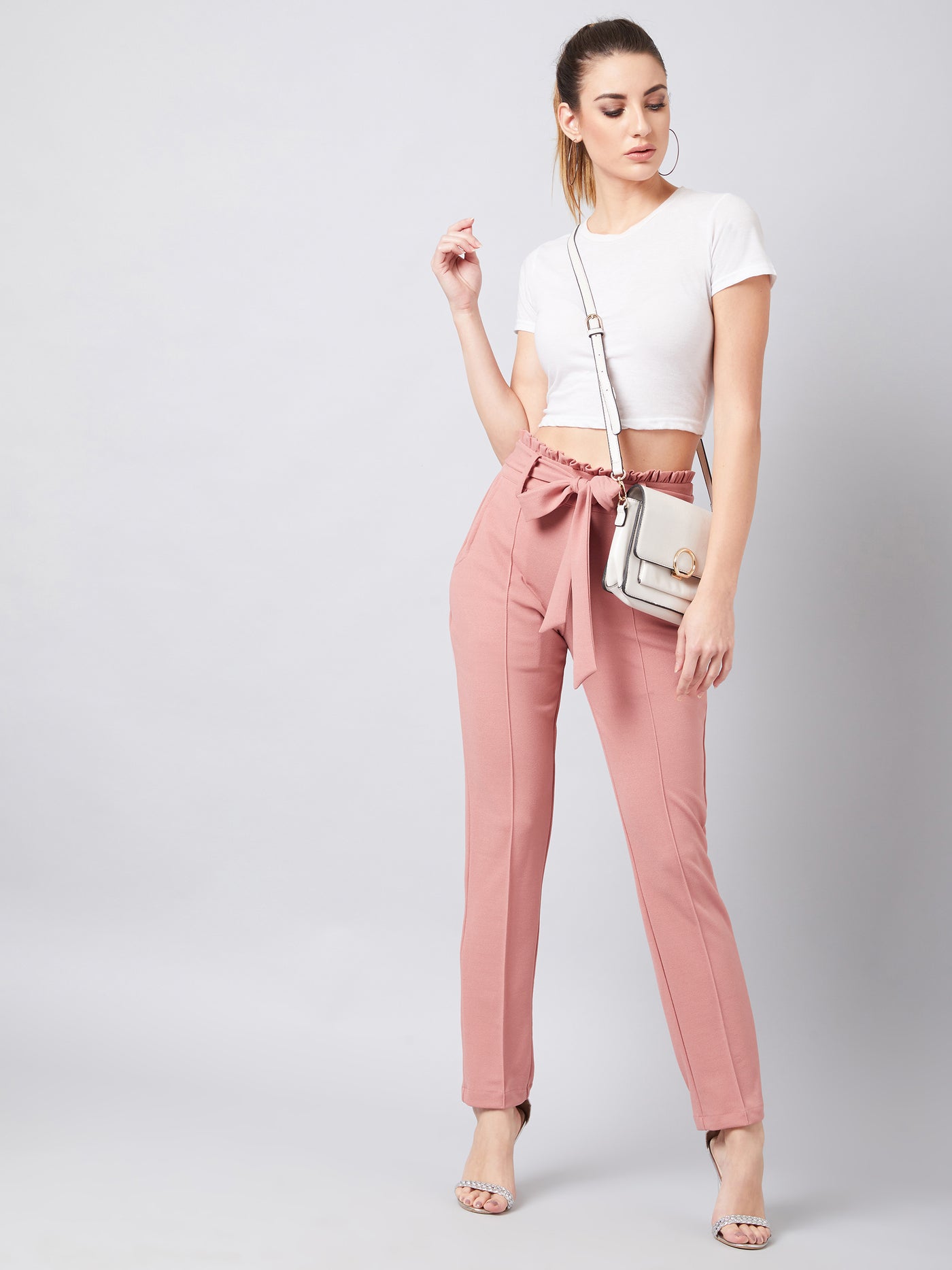 Asos Petite Woven Peg Trousers, Women's Fashion, Bottoms, Other Bottoms on  Carousell
