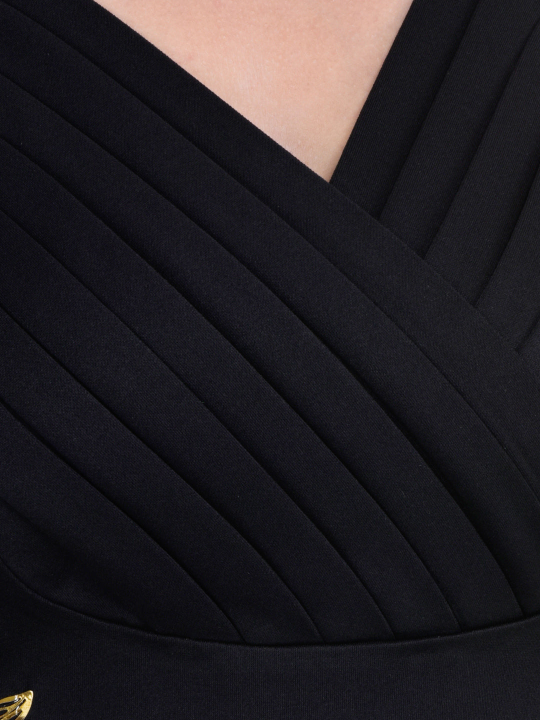 Athena Women Black Fit & Flare, One Piece Midi Dress – athenalifestyle.com