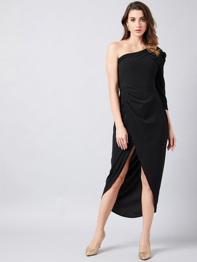 Athena Black Floral A-Line Maxi Dress – Athena Lifestyle